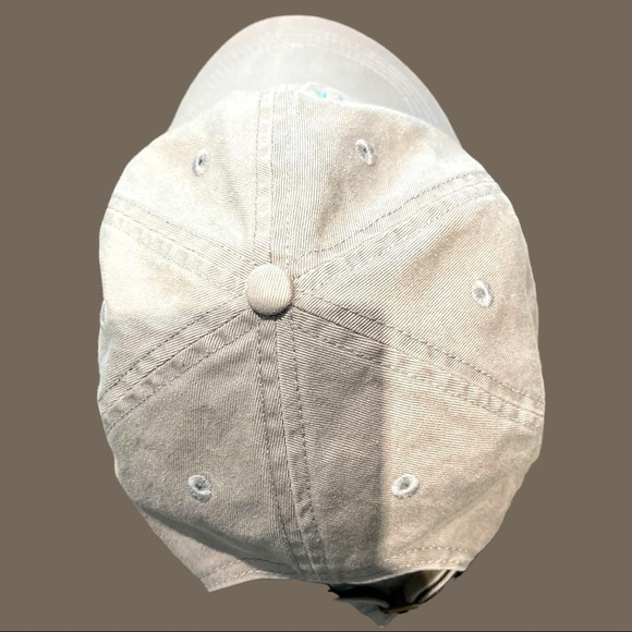 100% cotton hat SnapBack dad cap adjustable baseball hats Alternative white gray - Picture 6 of 10